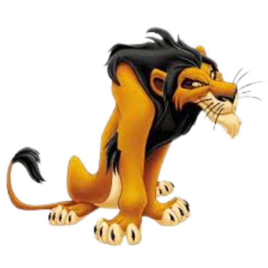 Scar cutout voor verjaardagsfeest