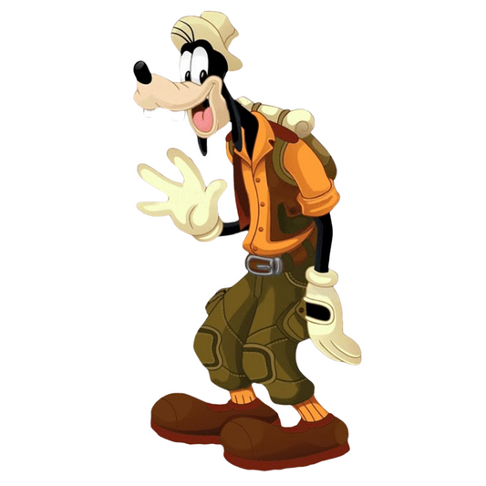 Goofy cutout voor verjaardagsfeest